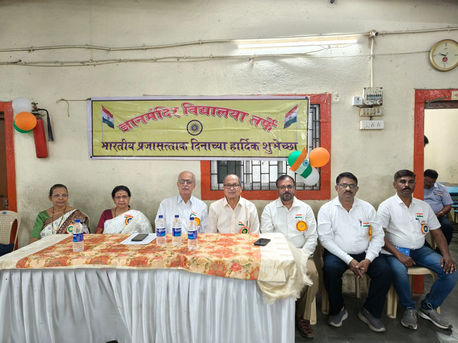 Management committee and staff of Powai Vidyaniketan Shikshan Sanstha